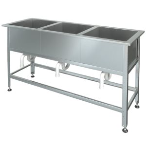 Ванна моечная МХМ М-3-0,3-0,53/1,49 нерж. (AISI 430, t=0,6)