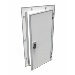 Дверь холодильная распашная одностворчатая НТ-РДО-900*1800/80 (с металлической рамой) - Изображение 2