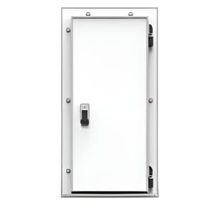 Дверь холодильная распашная одностворчатая НТ-РДО-800*2100/80 (с металлической рамой)