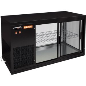 Витрина холодильная настольная HICOLD VRL Т 1100 L Black