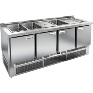 Стол холодильный для салатов HiCold SLE3-1111GN без крышки