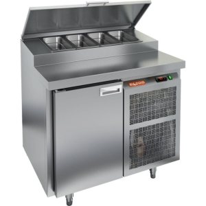 Стол холодильный для пиццы HiCold PZ2-1GN (1/6)