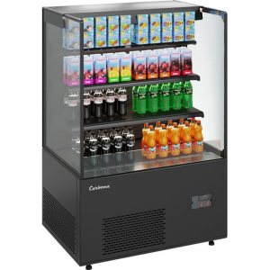 Витрина кондитерская Carboma KC71-110 VV 1,2-2 (9005) открытая - Изображение 3