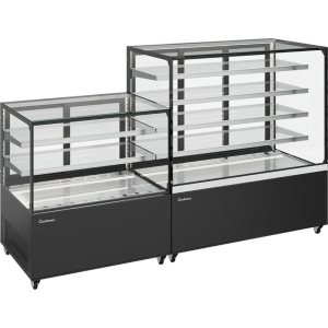 Витрина кондитерская Carboma KC78-110 VV 1,2-1 (9005) - Изображение 2