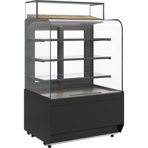 Витрина кондитерская Carboma KR70 N 1,3-1 Light (9005) нейтральная - Изображение 3