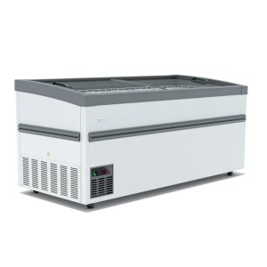 Ларь-бонета морозильная/холодильная Frostor UF 2100 ВЕ серая с корзинами