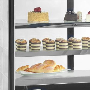 Витрина холодильная кондитерская TEFCOLDLPD1203F/BLACK черня/нерж - Изображение 4