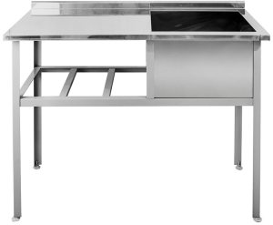 Ванна моечная ВСП 12*6/5 с бортом оц.