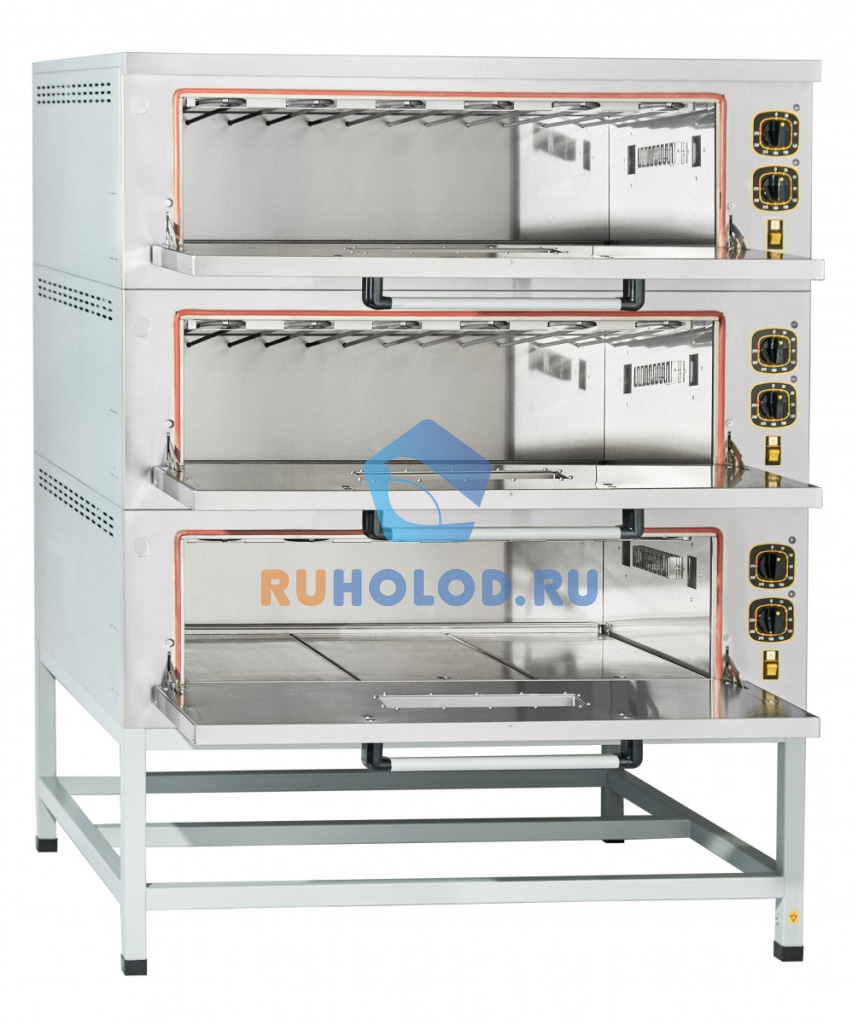 Шкаф пекарский подовый Абат ЭШП-3-01