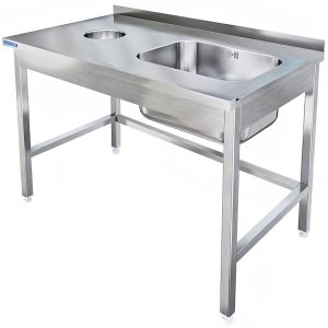 Стол предмоечный Kayman СПМ-123/1207 левый